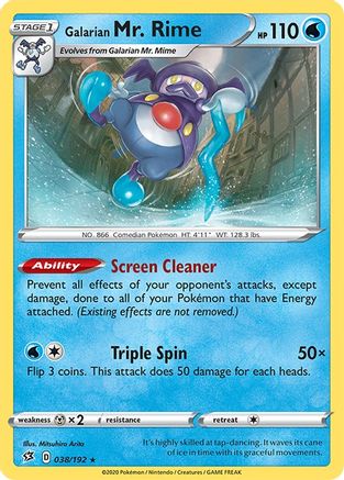 Galarian Mr. Rime (38) [SWSH02: Rebel Clash] - Deck Out Gaming