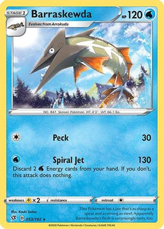 Barraskewda (53) [SWSH02: Rebel Clash] Reverse Holofoil - Deck Out Gaming