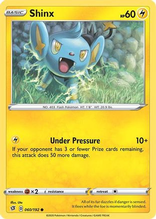 Shinx (60) [SWSH02: Rebel Clash] Reverse Holofoil - Deck Out Gaming