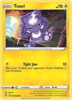 Toxel (68) [SWSH02: Rebel Clash] Reverse Holofoil - Deck Out Gaming