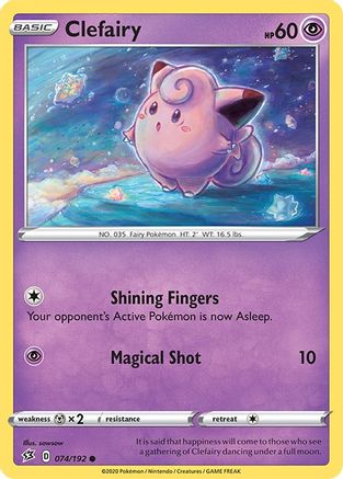 Clefairy (74) [SWSH02: Rebel Clash] - Deck Out Gaming