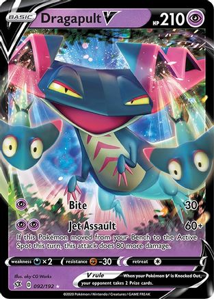 Dragapult V (92) [SWSH02: Rebel Clash] Holofoil - Deck Out Gaming