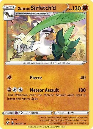 Galarian Sirfetch'd (95) [SWSH02: Rebel Clash] Holofoil - Deck Out Gaming