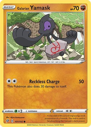 Galarian Yamask (101) [SWSH02: Rebel Clash] - Deck Out Gaming