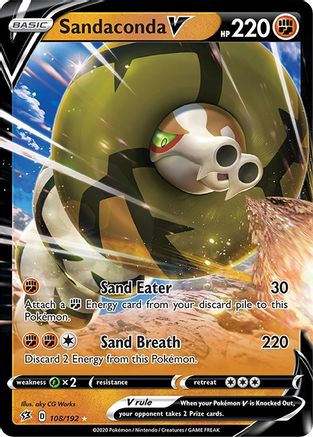 Sandaconda V (108) [SWSH02: Rebel Clash] Holofoil - Deck Out Gaming