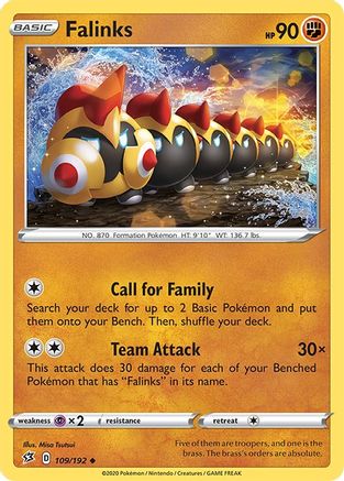 Falinks (109) [SWSH02: Rebel Clash] Reverse Holofoil - Deck Out Gaming