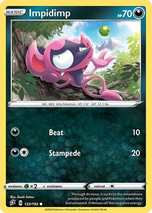 Impidimp (123) [SWSH02: Rebel Clash] - Deck Out Gaming