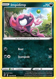 Impidimp (123) [SWSH02: Rebel Clash] Reverse Holofoil - Deck Out Gaming
