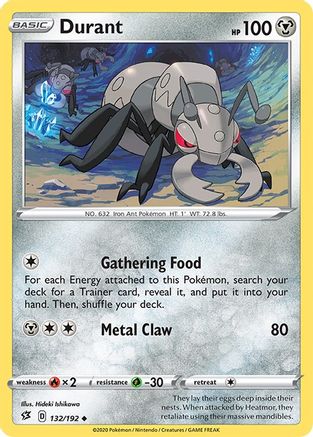 Durant (132) [SWSH02: Rebel Clash] - Deck Out Gaming