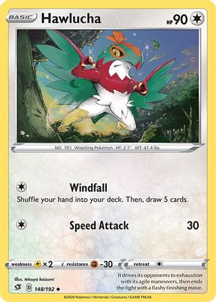 Hawlucha (148) [SWSH02: Rebel Clash] - Deck Out Gaming
