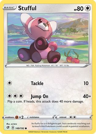 Stufful (149) [SWSH02: Rebel Clash] Reverse Holofoil - Deck Out Gaming