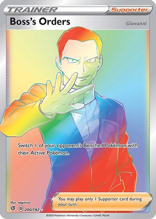 Boss's Orders (Secret) (200) [SWSH02: Rebel Clash] Holofoil - Deck Out Gaming