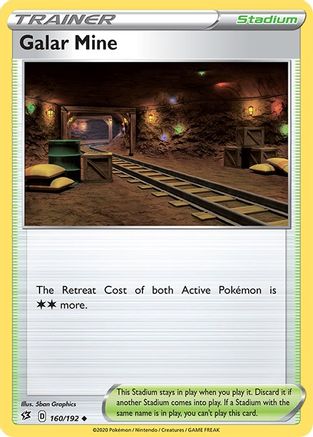 Galar Mine (160) [SWSH02: Rebel Clash] Reverse Holofoil - Deck Out Gaming