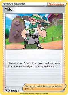 Milo (161) [SWSH02: Rebel Clash] Reverse Holofoil - Deck Out Gaming