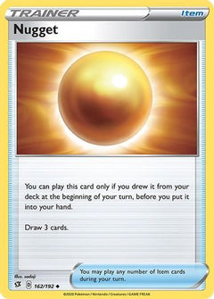 Nugget (162) [SWSH02: Rebel Clash] Reverse Holofoil - Deck Out Gaming