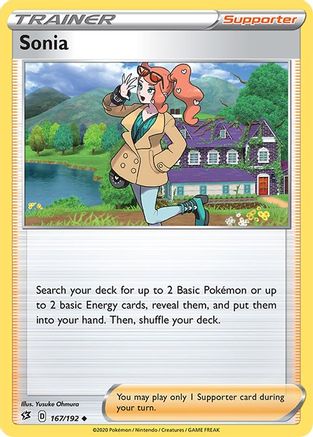 Sonia (167) [SWSH02: Rebel Clash] - Deck Out Gaming