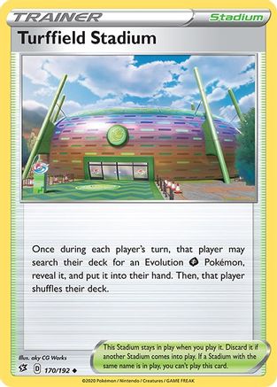 Turffield Stadium (170) [SWSH02: Rebel Clash] - Deck Out Gaming