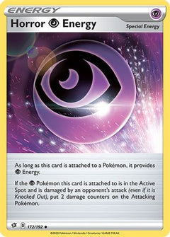 Horror P Energy (172) [SWSH02: Rebel Clash] Reverse Holofoil - Deck Out Gaming