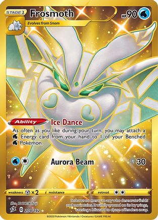 Frosmoth (Secret) (204) [SWSH02: Rebel Clash] Holofoil - Deck Out Gaming