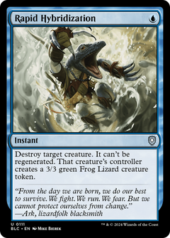 Rapid Hybridization (111) [Bloomburrow Commander] - Deck Out Gaming
