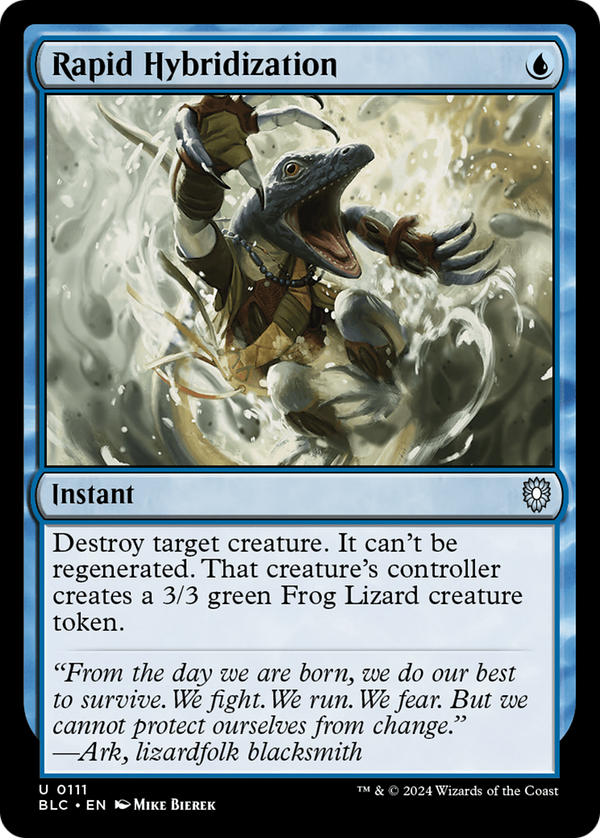 Rapid Hybridization (111) [Bloomburrow Commander] - Deck Out Gaming