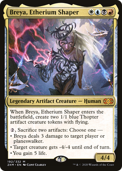 Breya, Etherium Shaper (192) [Double Masters] foil - Deck Out Gaming