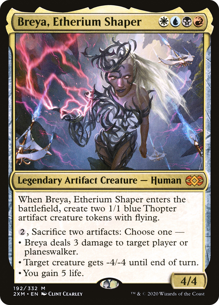 Breya, Etherium Shaper (192) [Double Masters] - Deck Out Gaming