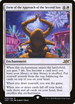 Form of the Approach of the Second Sun (9) [Unfinity] - Deck Out Gaming