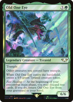 Old One Eye (Surge Foil) (96) [Warhammer 40,000 Commander] foil - Deck Out Gaming