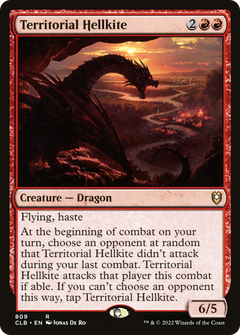 Territorial Hellkite (809) [Commander Legends: Battle for Baldur's Gate] - Deck Out Gaming