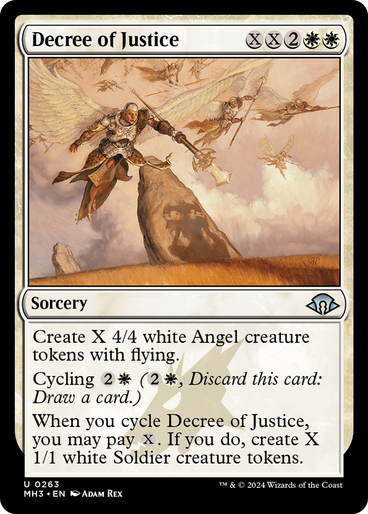 Decree of Justice (263) [Modern Horizons 3] - Deck Out Gaming