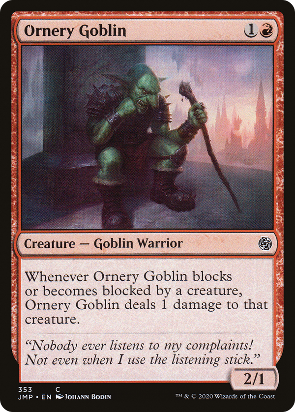 Ornery Goblin (353) [Jumpstart] - Deck Out Gaming
