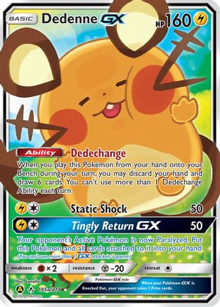 Dedenne-GX (195a) [Unbroken Bonds] Holofoil - Deck Out Gaming