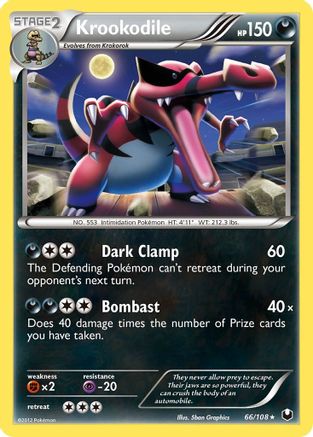 Krookodile - 66/108 (66) [Deck Exclusives] - Deck Out Gaming