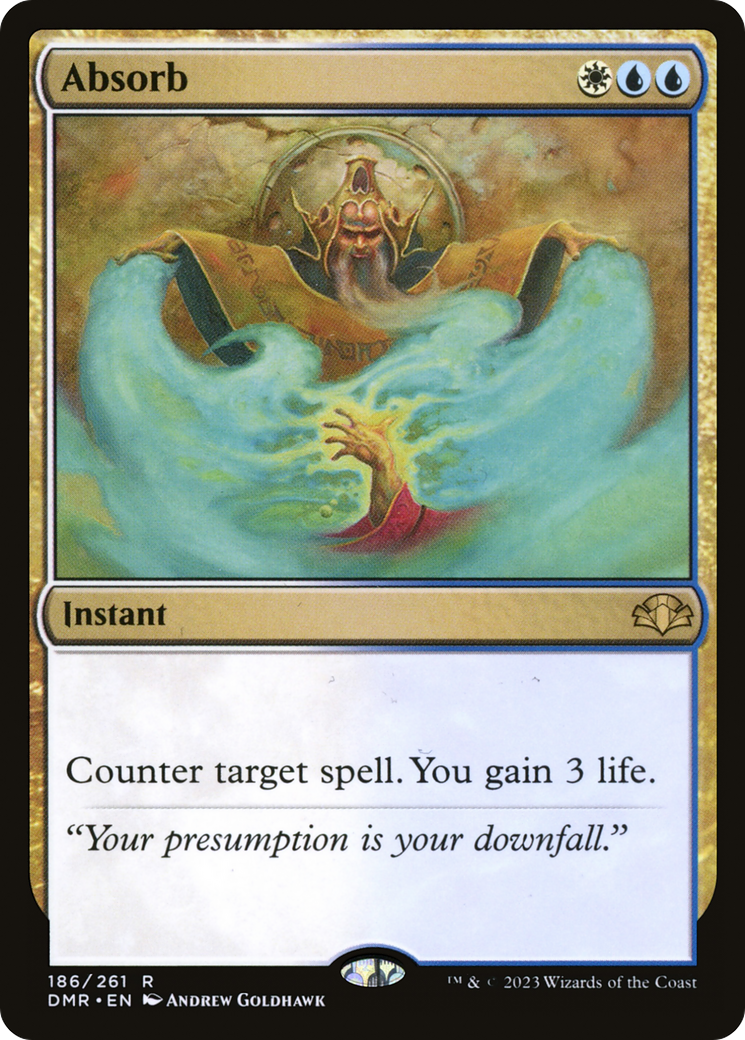 Absorb (186) [Dominaria Remastered] - Deck Out Gaming