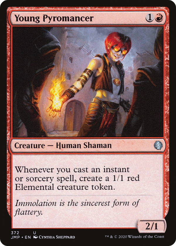 Young Pyromancer (372) [Jumpstart] - Deck Out Gaming