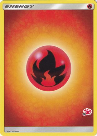 Fire Energy (#38 Charizard Stamped) () [Battle Academy] - Deck Out Gaming