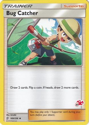 Bug Catcher - 189/236 (#47 Charizard Stamped) (189) [Battle Academy] - Deck Out Gaming
