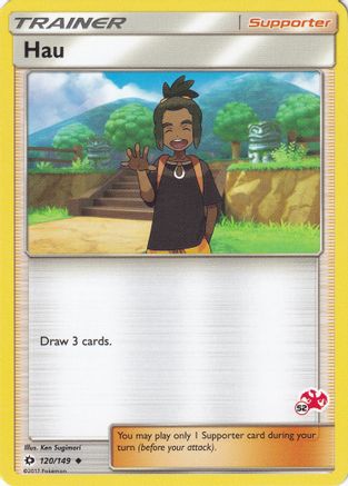 Hau - 120/149 (#52 Charizard Stamped) (120) [Battle Academy] - Deck Out Gaming