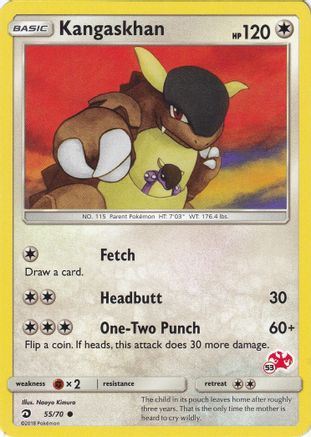 Kangaskhan - 55/70 (#53 Charizard Stamped) (55) [Battle Academy] - Deck Out Gaming