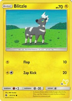Blitzle - 81/214 (#19 Pikachu Stamped) (81) [Battle Academy] - Deck Out Gaming