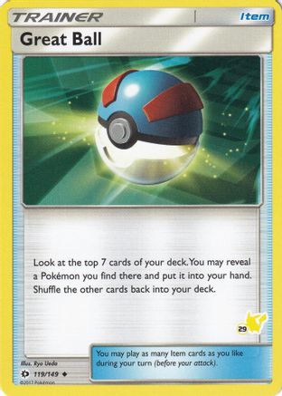 Great Ball - 119/149 (#29 Pikachu Stamped) (119) [Battle Academy] - Deck Out Gaming
