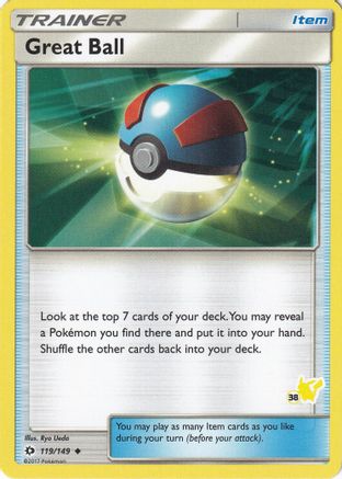 Great Ball - 119/149 (#38 Pikachu Stamped) (119) [Battle Academy] - Deck Out Gaming