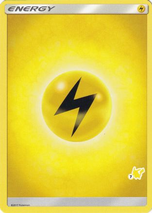 Lightning Energy (#7 Pikachu Stamped) () [Battle Academy] - Deck Out Gaming