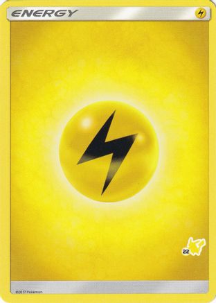 Lightning Energy (#22 Pikachu Stamped) () [Battle Academy] - Deck Out Gaming