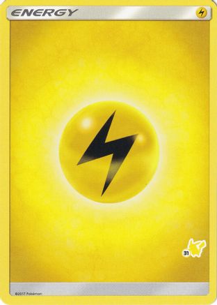 Lightning Energy (#31 Pikachu Stamped) () [Battle Academy] - Deck Out Gaming