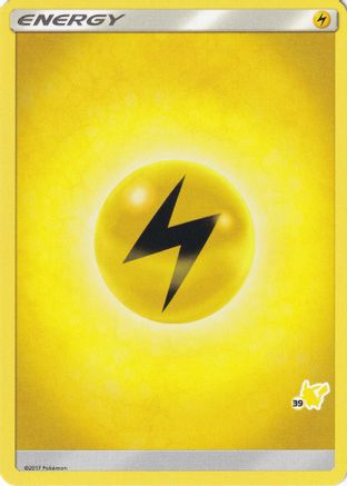 Lightning Energy (#39 Pikachu Stamped) () [Battle Academy] - Deck Out Gaming