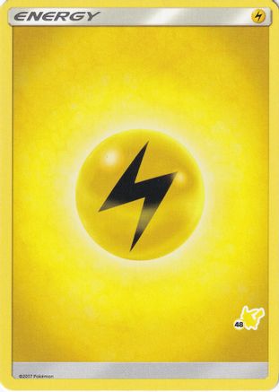 Lightning Energy (#48 Pikachu Stamped) () [Battle Academy] - Deck Out Gaming