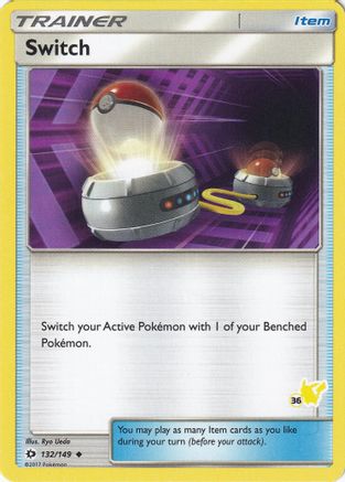 Switch - 132/149 (#36 Pikachu Stamped) (132) [Battle Academy] - Deck Out Gaming