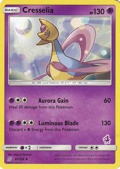 Cresselia - 87/236 (Mewtwo Stamped) (87) [Battle Academy] - Deck Out Gaming